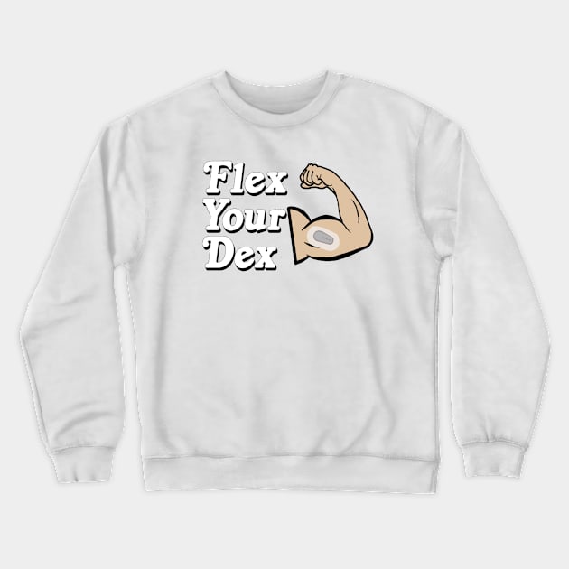 Flex Your Dex Crewneck Sweatshirt by CatGirl101